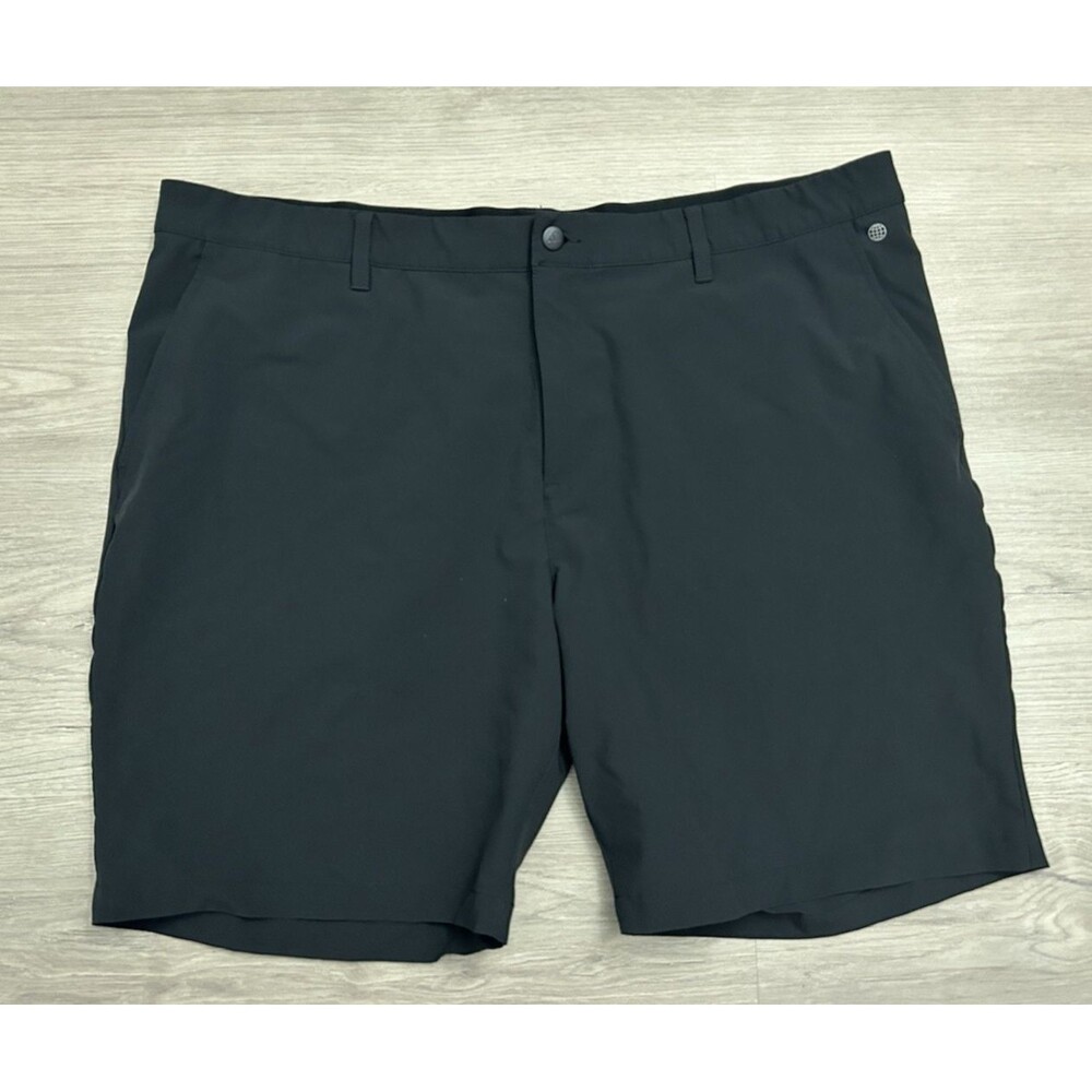Adidas Mens Golf Shorts Black  Performance Athletic outdoor preppy size 42